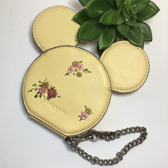 Coach Handbags - Coach Limited Edition Disney Minnie Ear Coin Case